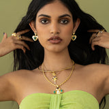 SURI Earrings | Green Aventurine