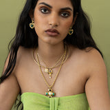 SURI Earrings | Green Aventurine