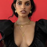 DIYA Necklace | Gold
