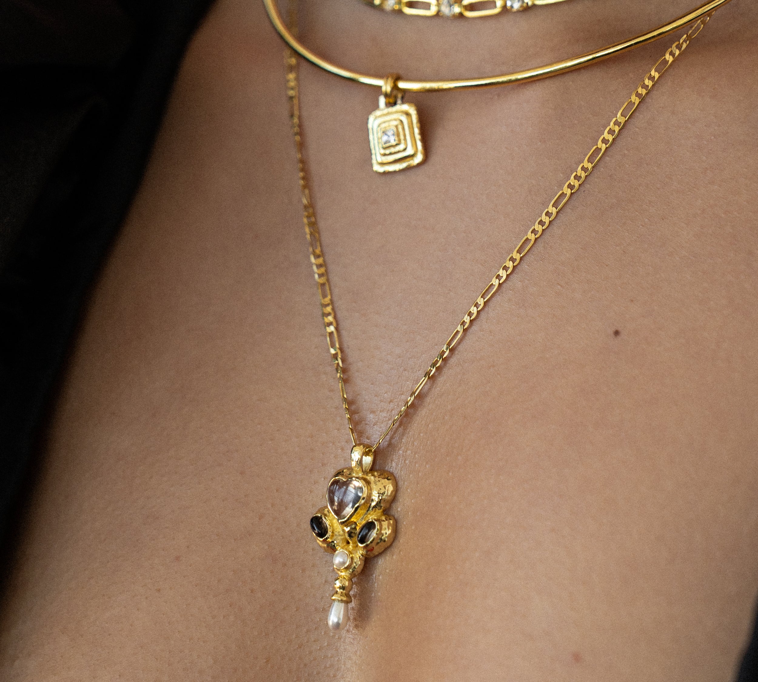 DIYA NECKLACE | GOLD