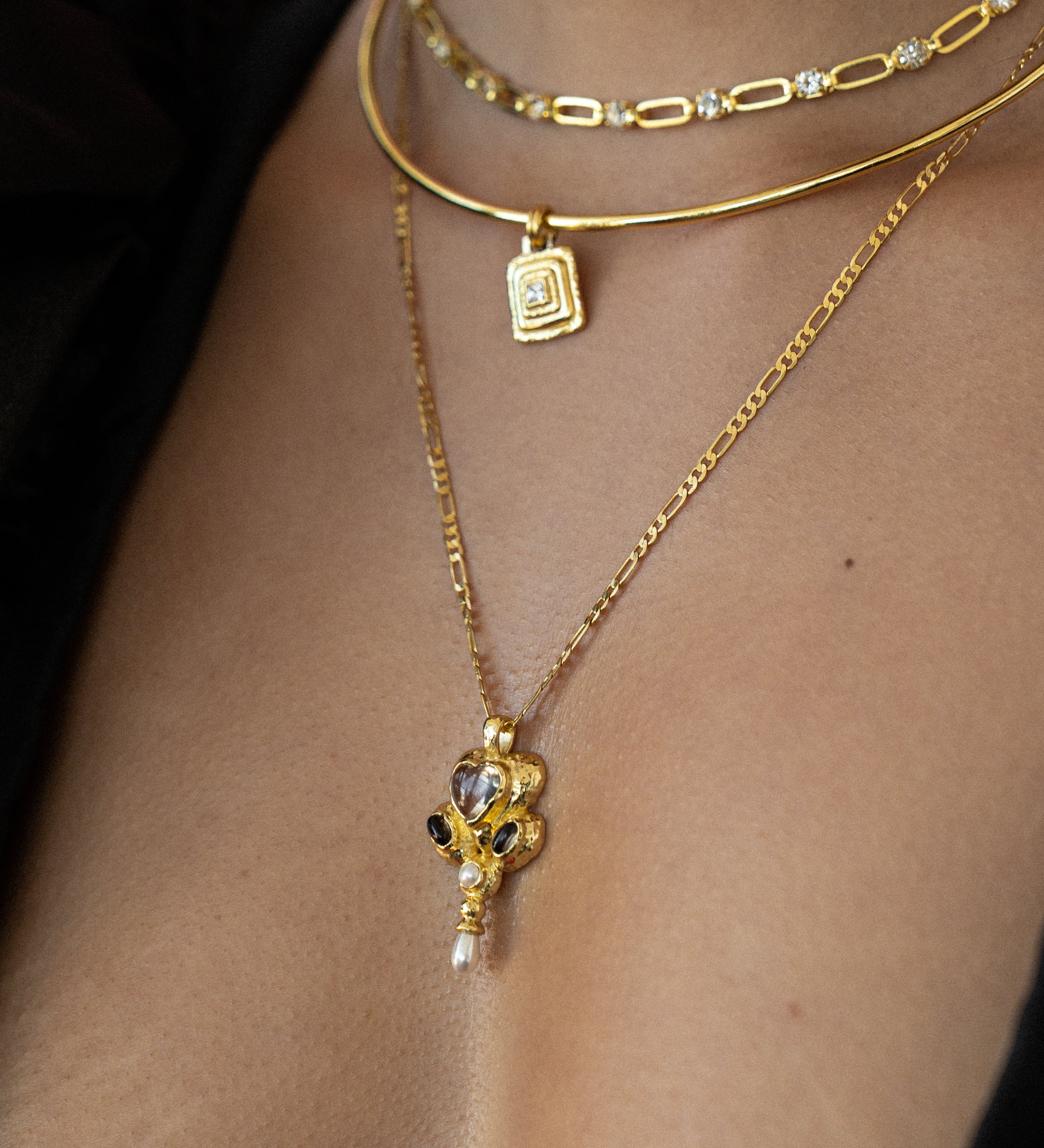 DIYA NECKLACE | GOLD