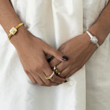 NISHA Ring | Mixed Metal