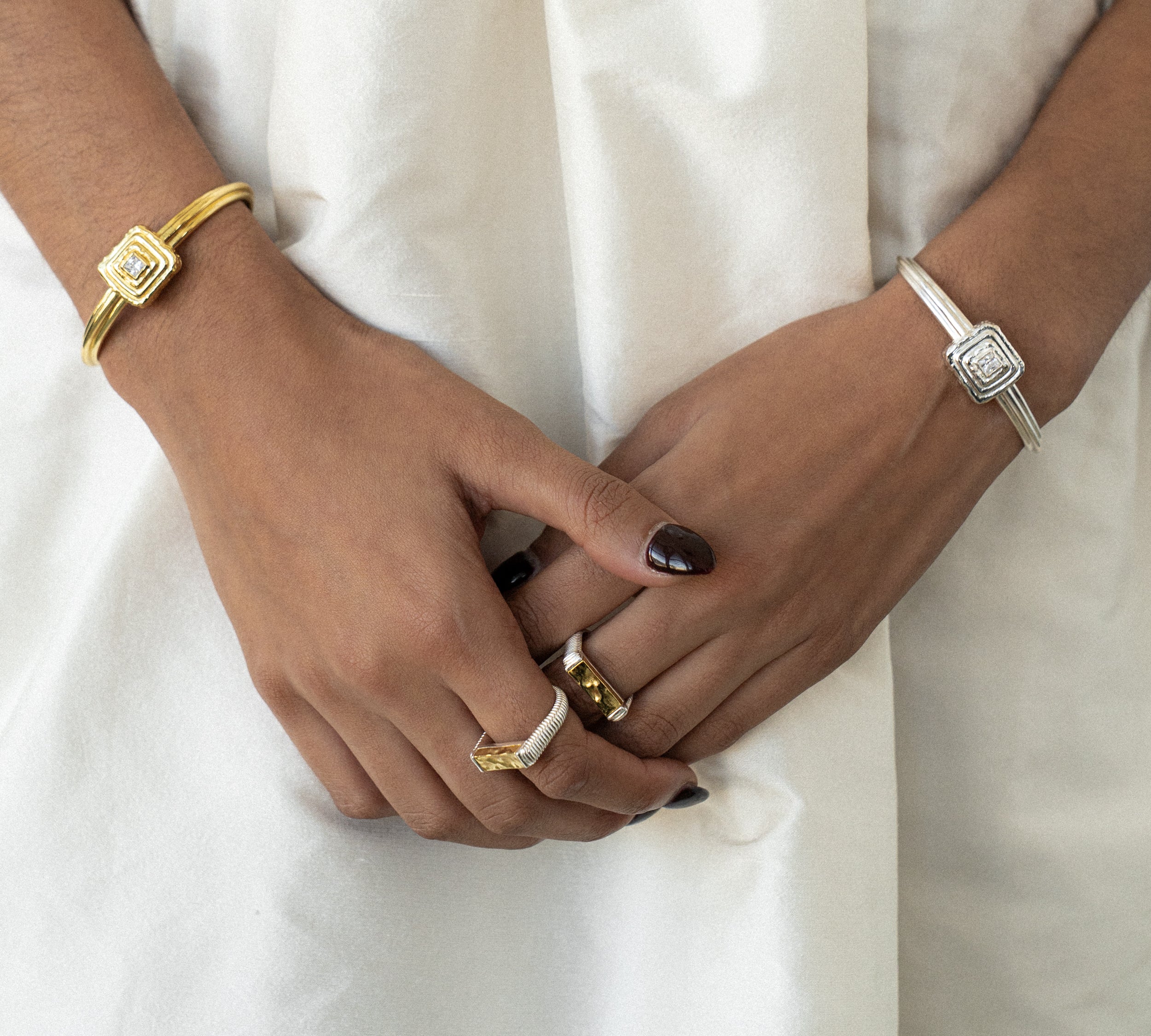 SAMIRA CUFF | SILVER