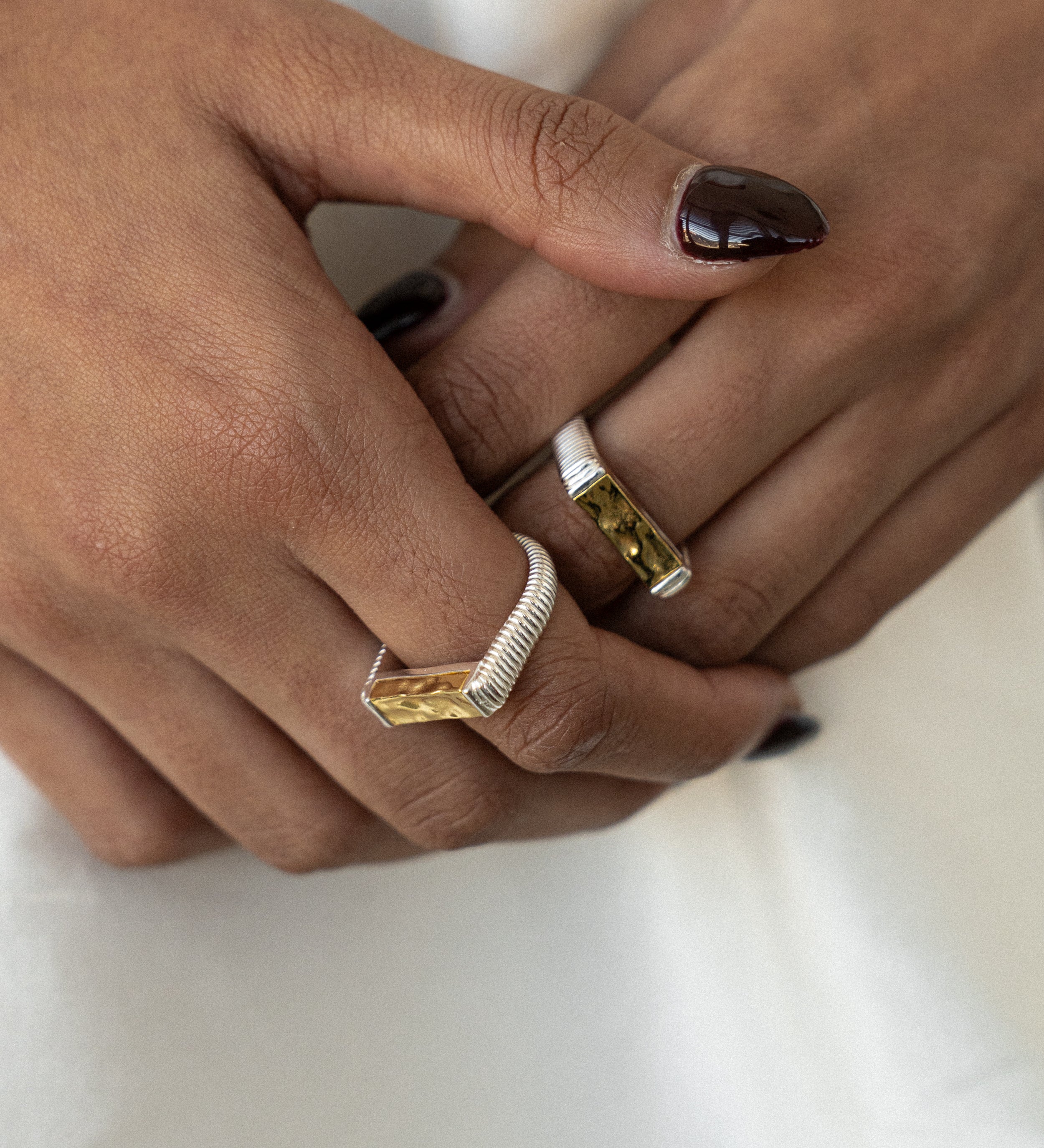 NISHA RING | MIXED METAL