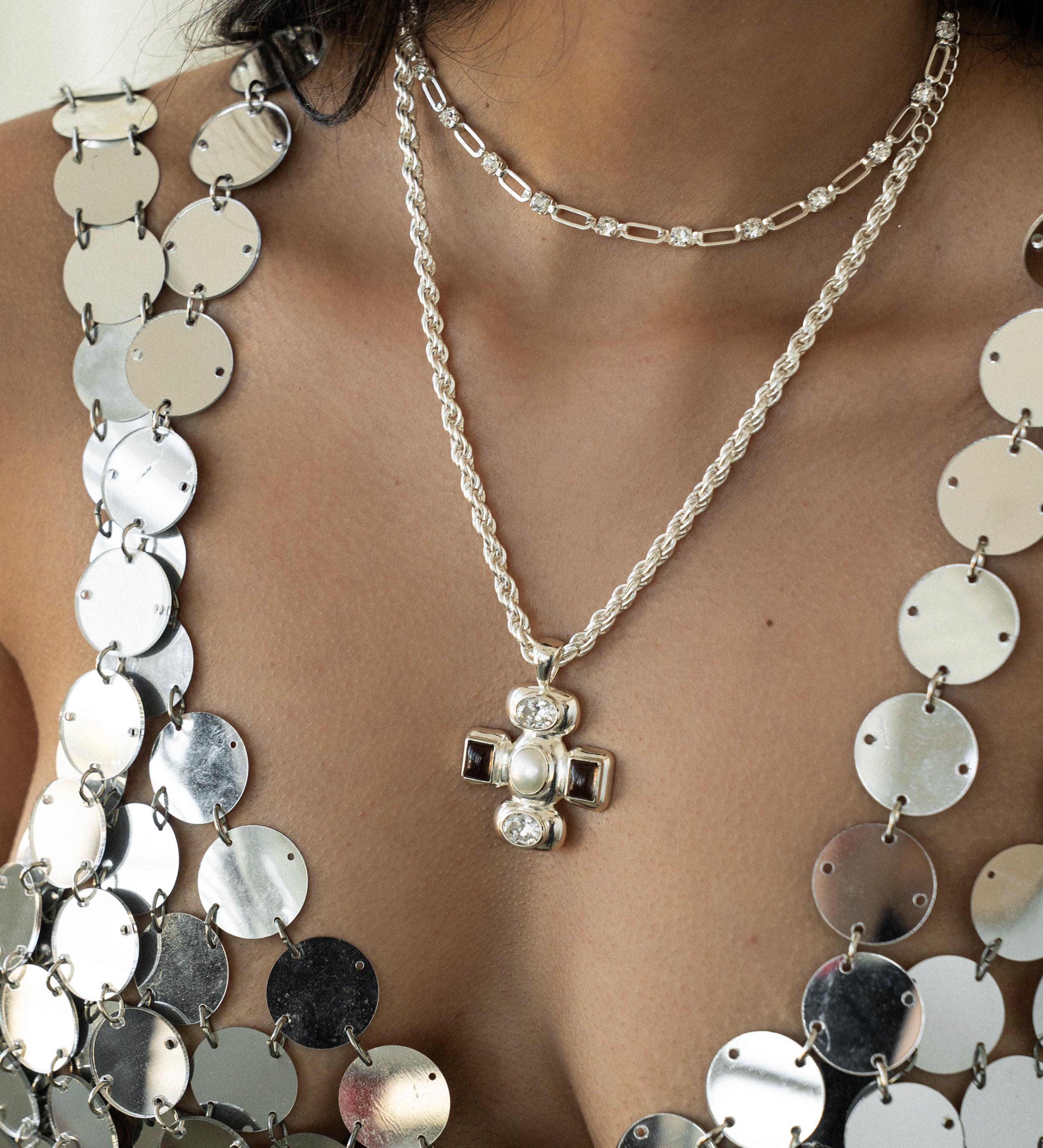 SHREYA NECKLACE | SILVER