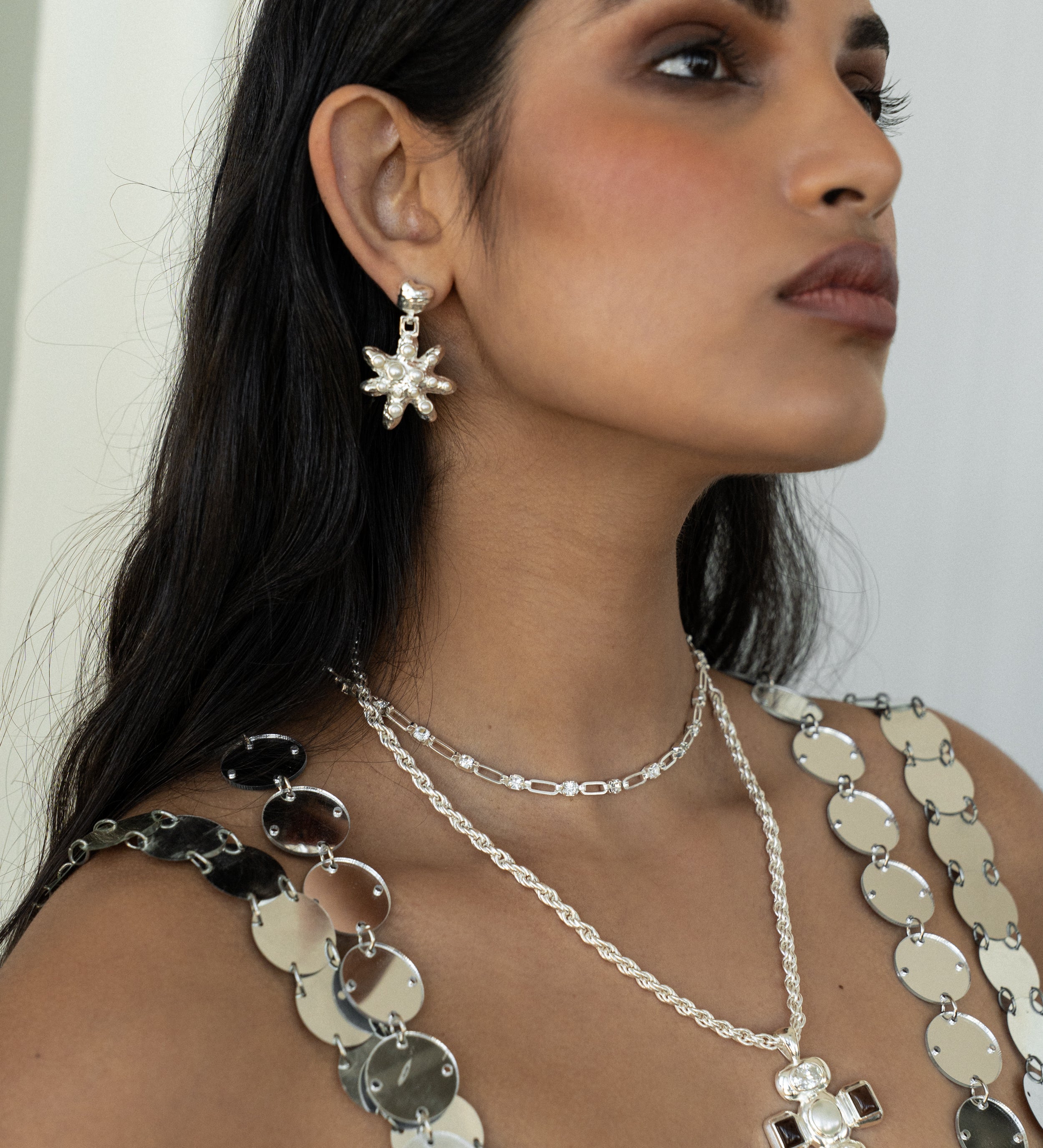 PRIYA NECKLACE | SILVER