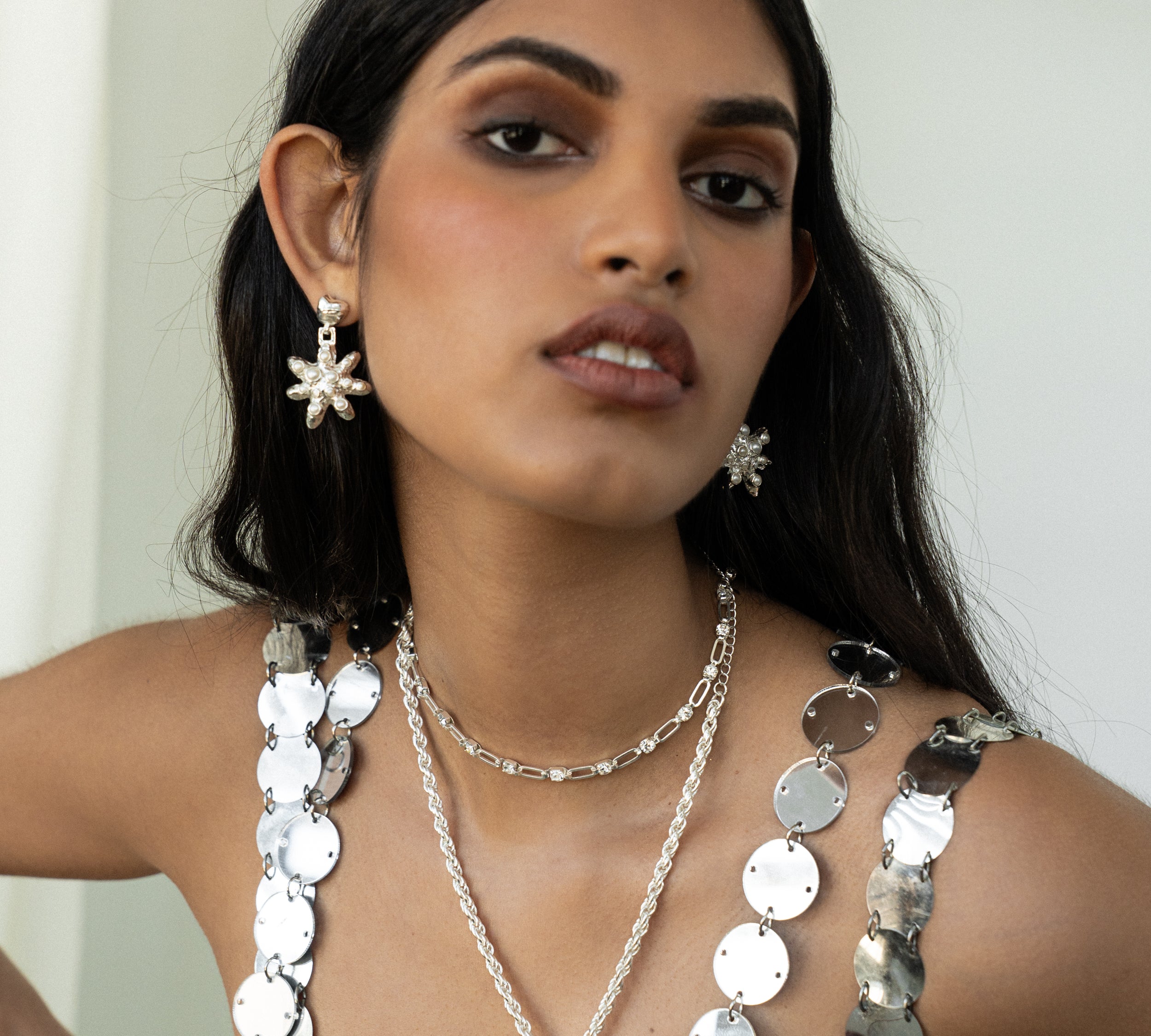 PARI EARRINGS | SILVER