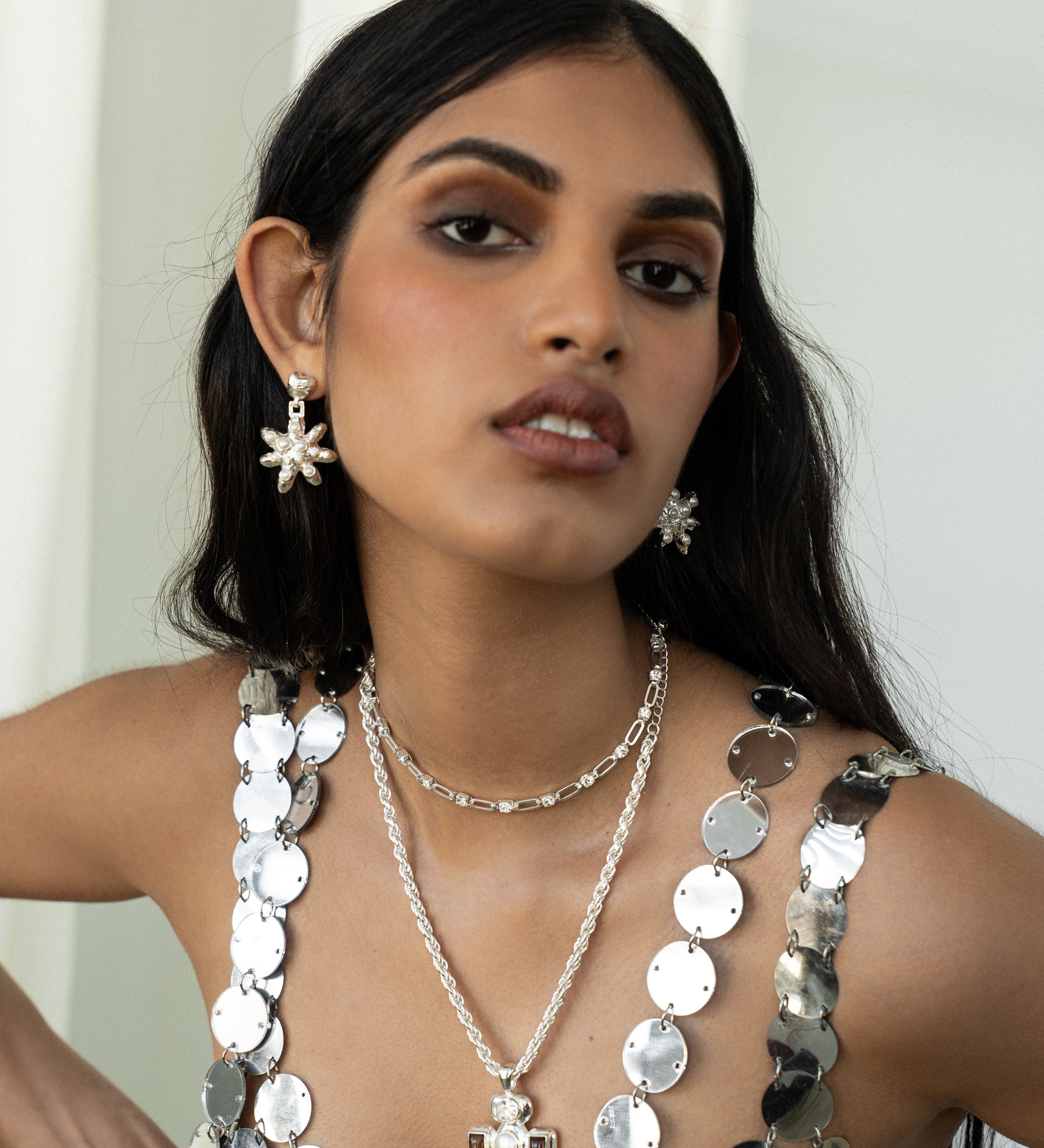 PARI EARRINGS | SILVER