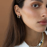 GIA Silver Earrings
