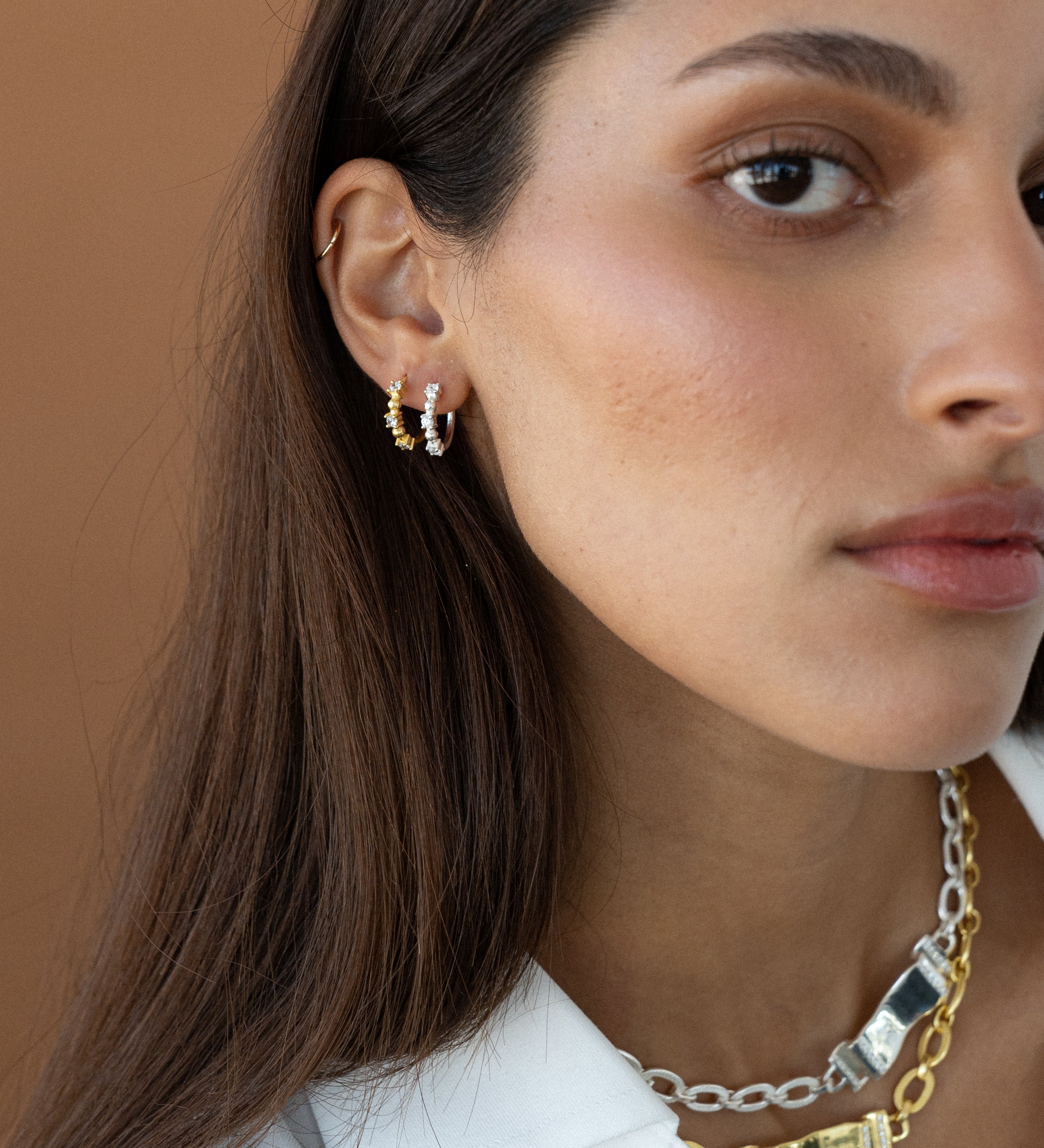 GIA EARRINGS | SILVER
