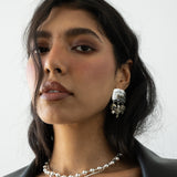 CELESTE EARRINGS SILVER — Mountain & Moon ODYSSEY W26 campaign