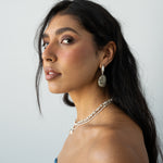 GEORGIA EARRINGS SILVER — Mountain & Moon ODYSSEY W26 campaign