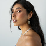 GEORGIA EARRINGS SILVER — Mountain & Moon ODYSSEY W26 campaign