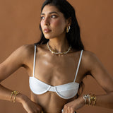 GABRIELLE EARRINGS GOLD — Mountain & Moon ODYSSEY W26 campaign