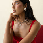 DAPHNE EARRINGS SILVER — Mountain & Moon ODYSSEY W26 campaign