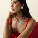 DAPHNE EARRINGS SILVER — Mountain & Moon ODYSSEY W26 campaign