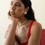 DAPHNE EARRINGS SILVER — Mountain & Moon ODYSSEY W26 campaign