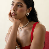 DAPHNE EARRINGS SILVER — Mountain & Moon ODYSSEY W26 campaign