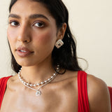 DAPHNE EARRINGS SILVER — Mountain & Moon ODYSSEY W26 campaign