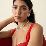 DAPHNE EARRINGS SILVER — Mountain & Moon ODYSSEY W26 campaign