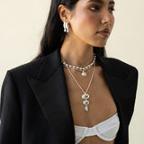 OLIVE NECKLACE | SILVER