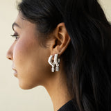 ODETTE EARRINGS SILVER — Mountain & Moon ODYSSEY W26 campaign