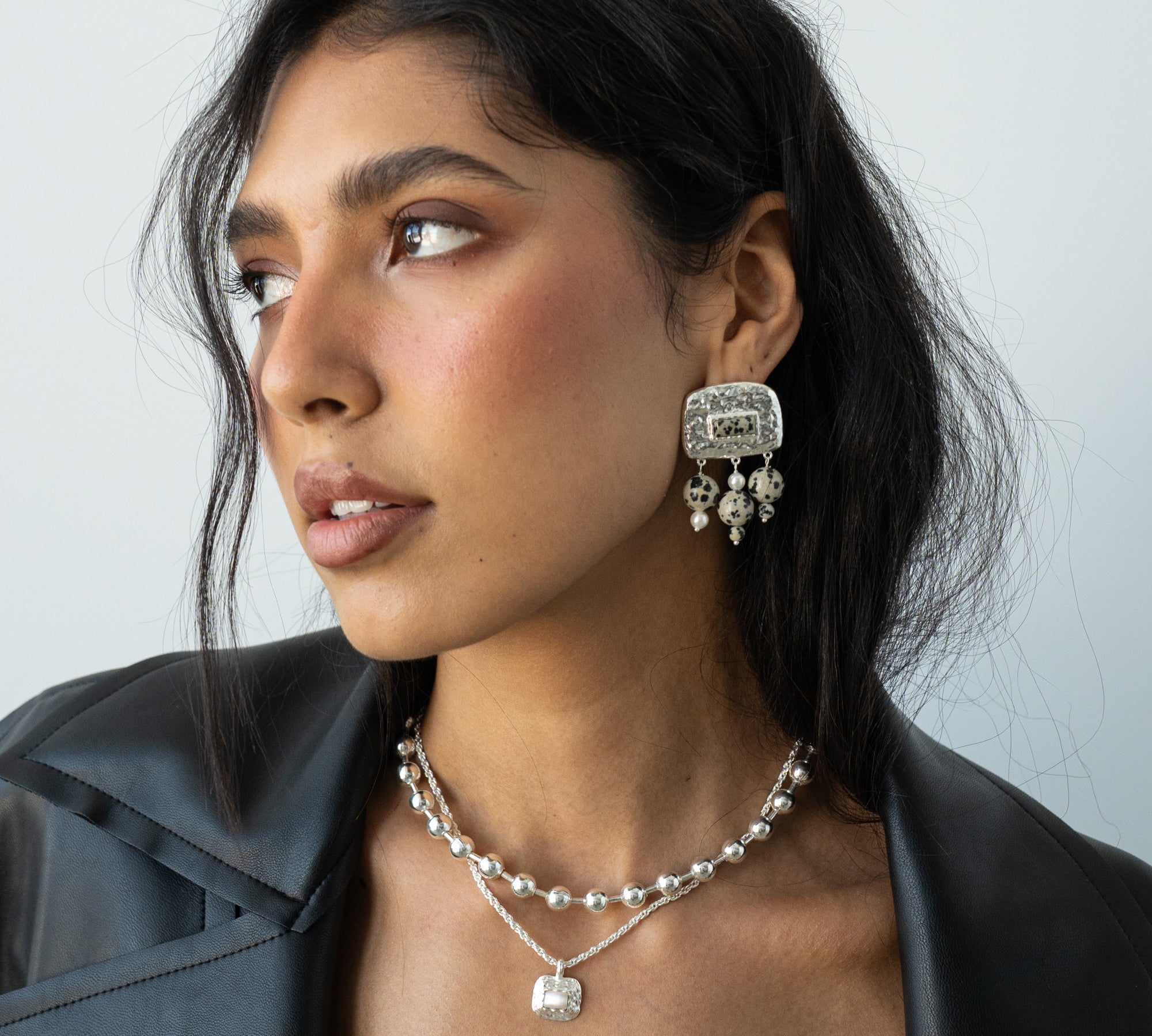 CELESTE EARRINGS | SILVER