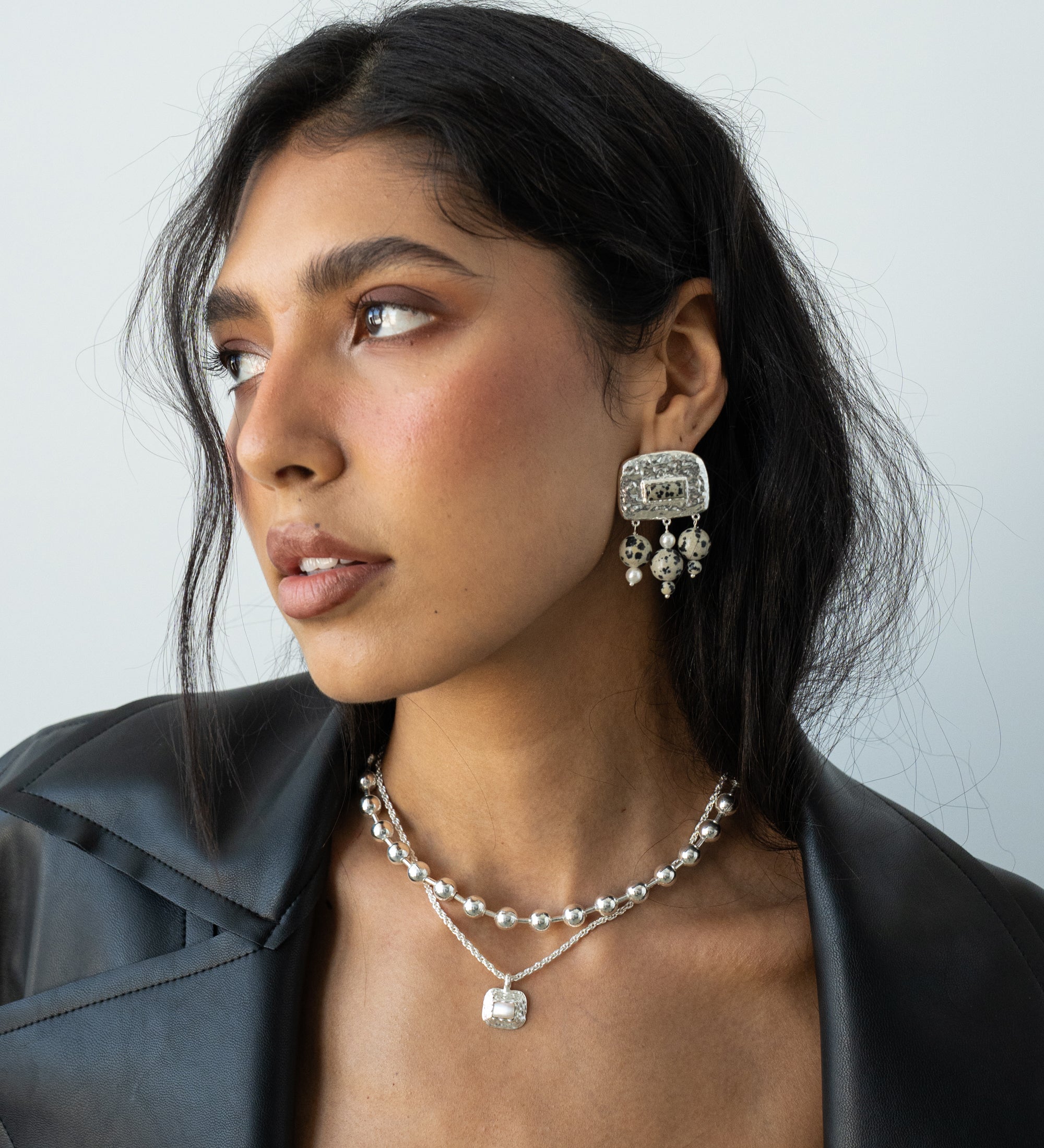 CELESTE EARRINGS | SILVER