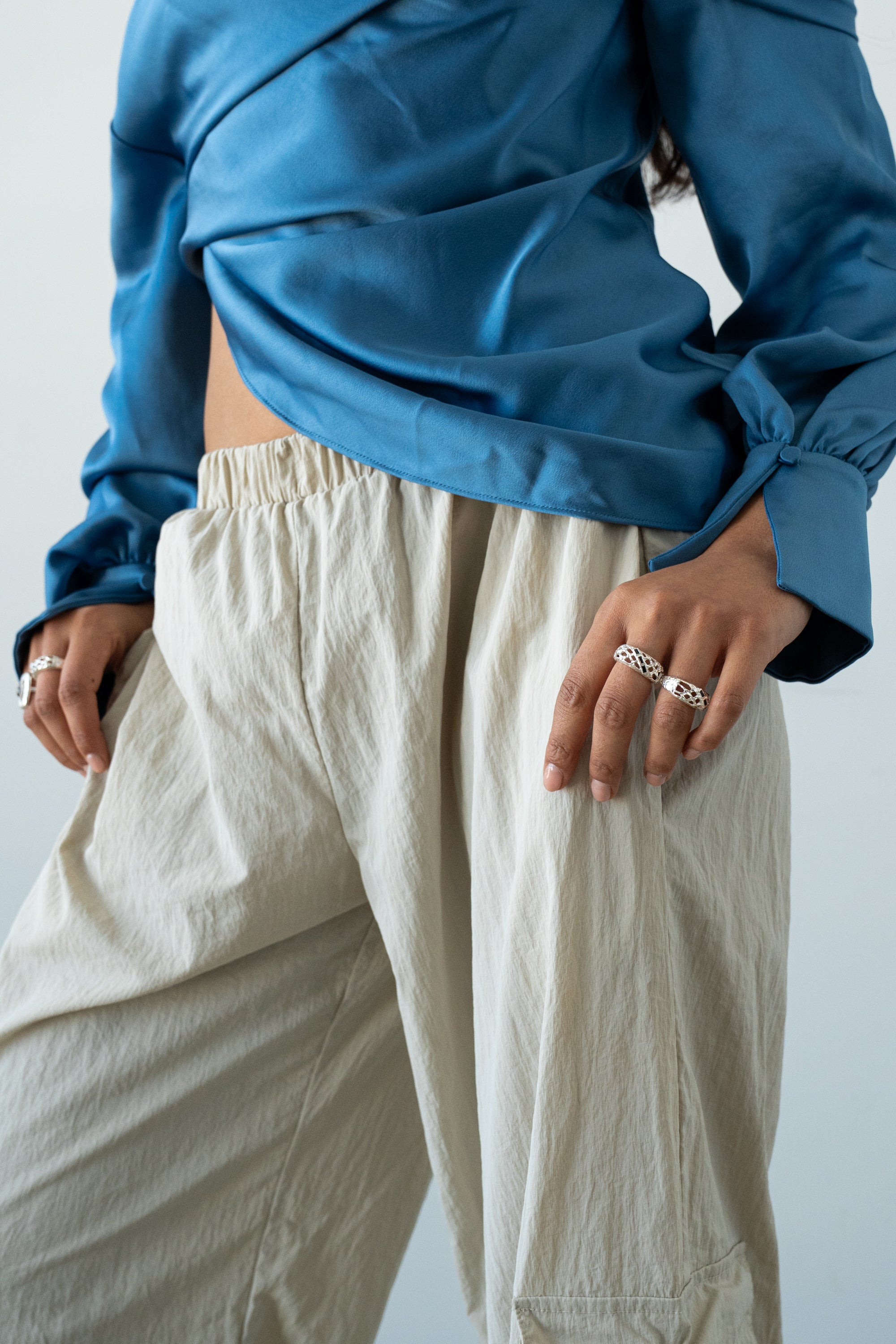 MANON RING SILVER — Mountain & Moon ODYSSEY W26 campaign
