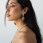 GEORGIA EARRINGS SILVER — Mountain & Moon ODYSSEY W26 campaign
