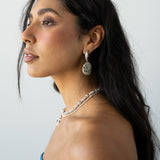 GEORGIA EARRINGS SILVER — Mountain & Moon ODYSSEY W26 campaign