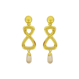 MANHATTAN Earrings | Pearl