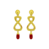 MANHATTAN Earrings | Red