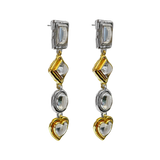NAOMI Earrings | Mixed Metal