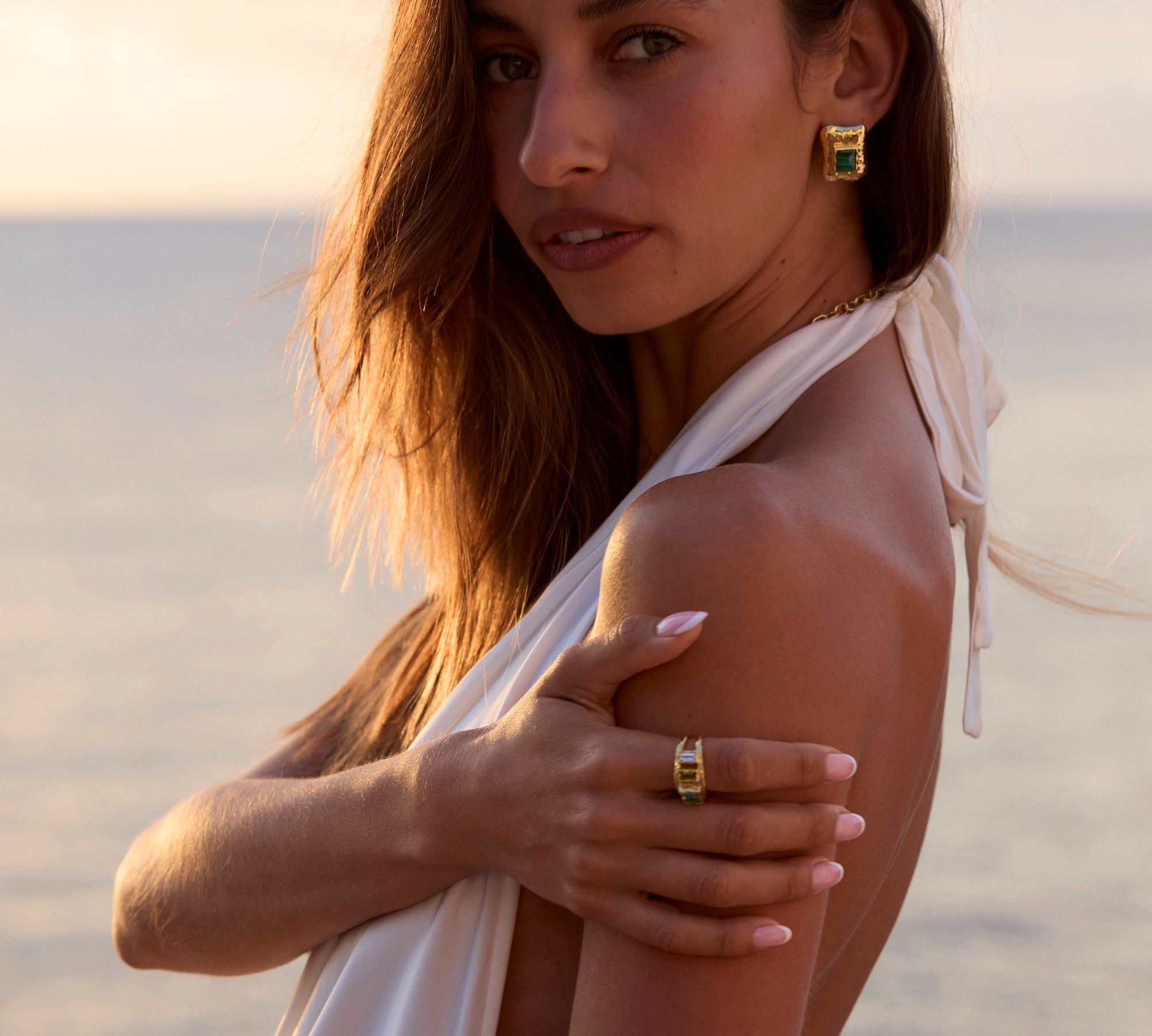 KAURI EARRINGS | GOLD