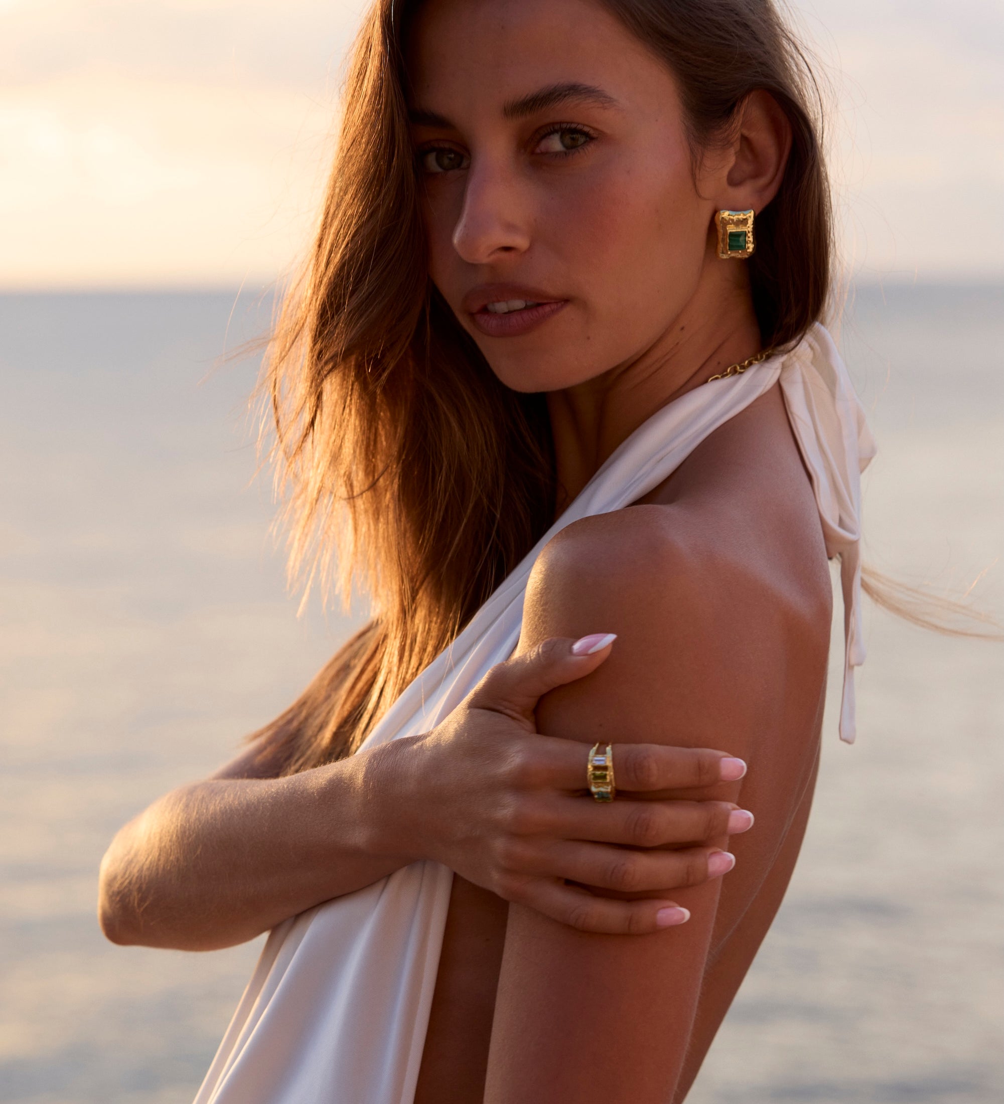 KAURI EARRINGS | GOLD