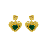 SURI Earrings | Green Aventurine