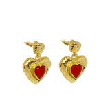 SURI Earrings | Carnelian