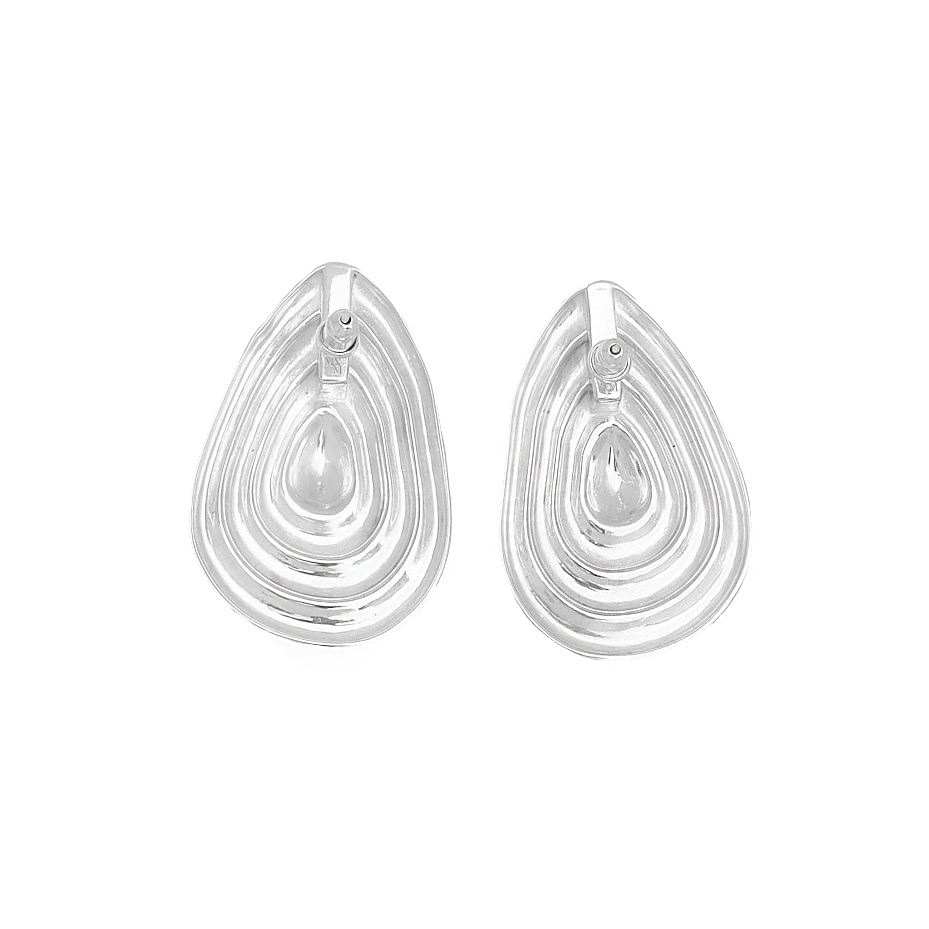 SALMA EARRINGS | SILVER — Mountain & Moon Chateau Soleil collection