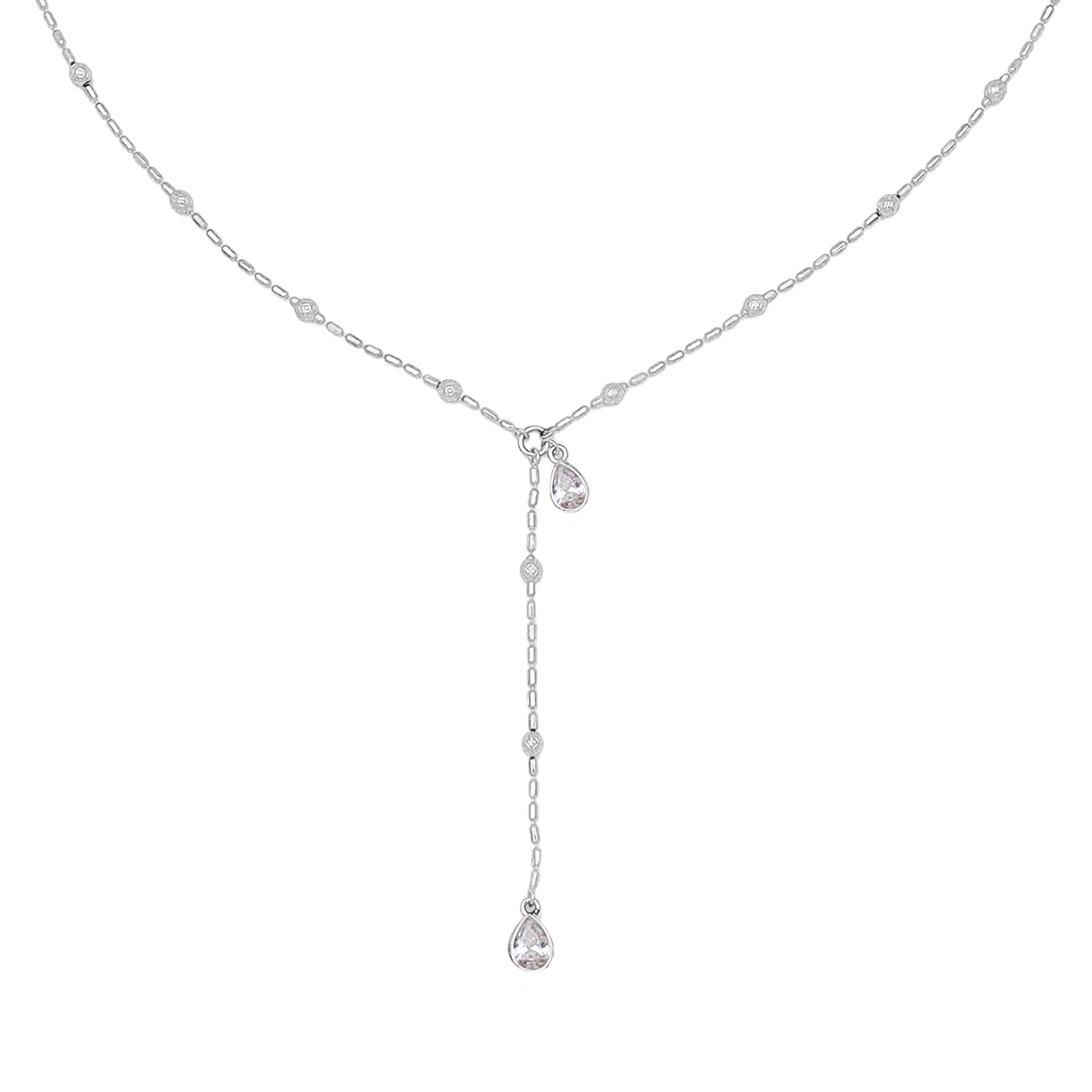 SKYE NECKLACE | SILVER — Mountain & Moon Chateau Soleil collection