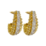 MARILYN Earrings | White CZ