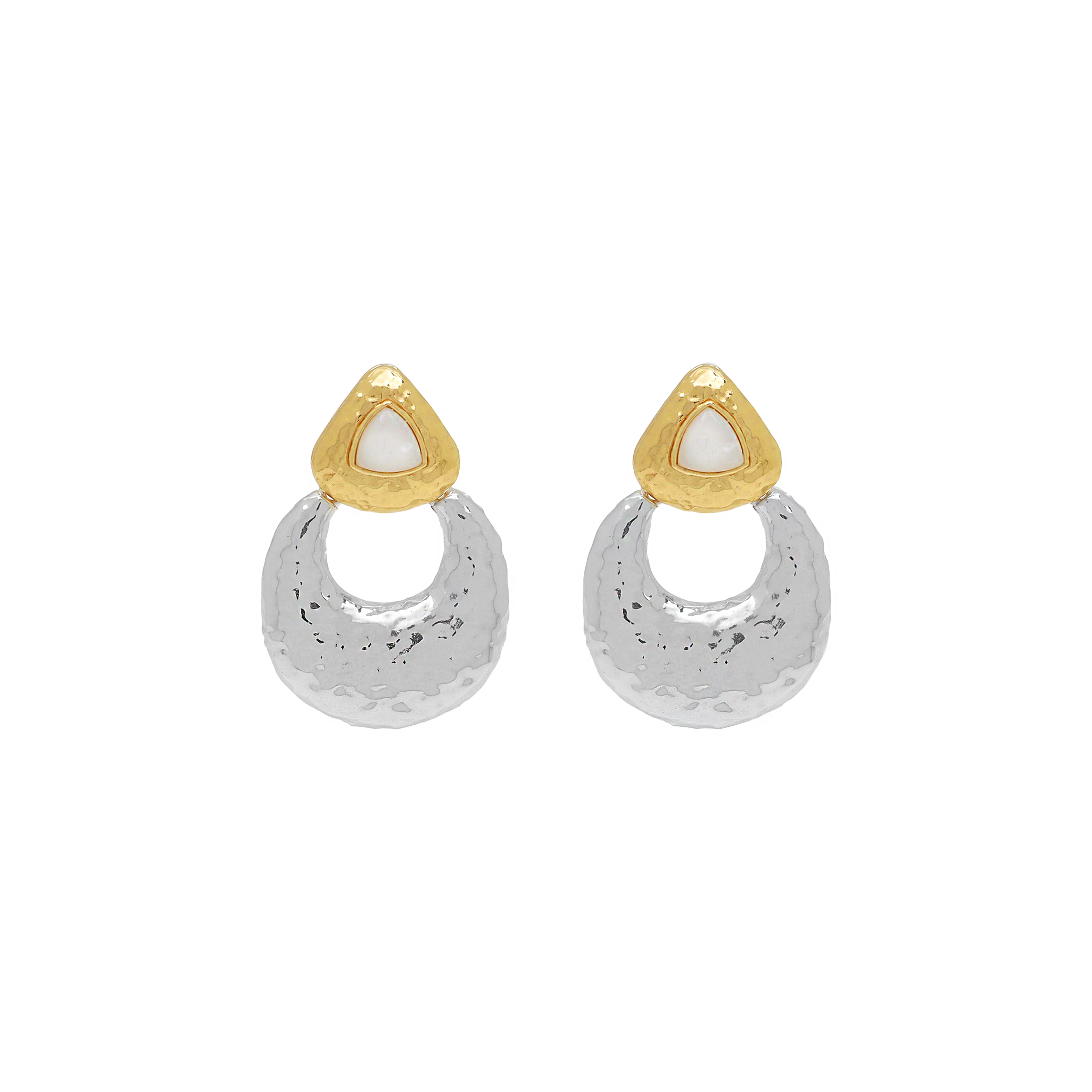 SOLEIL EARRINGS | MIXED METAL — Mountain & Moon Chateau Soleil collection