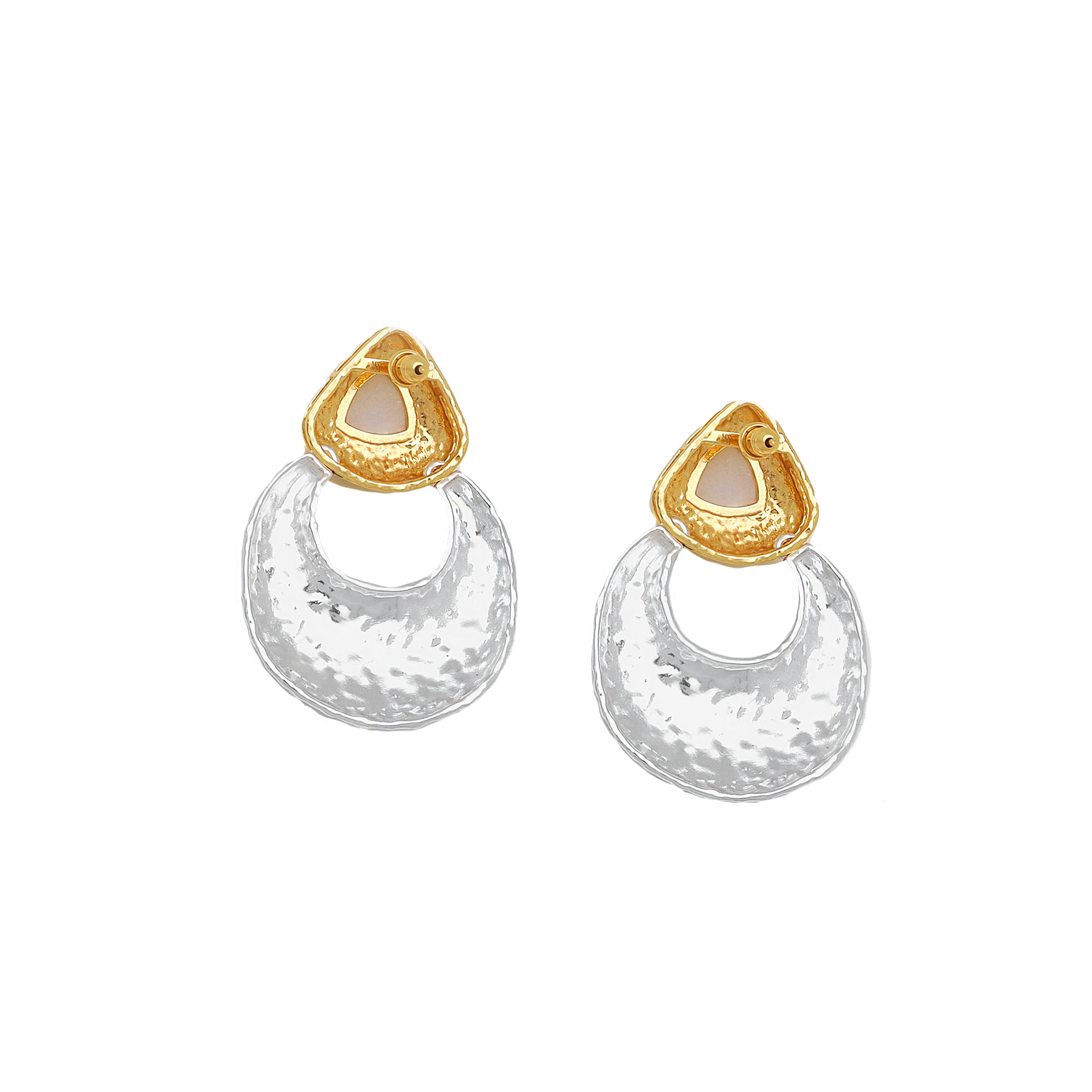 SOLEIL EARRINGS | MIXED METAL — Mountain & Moon Chateau Soleil collection