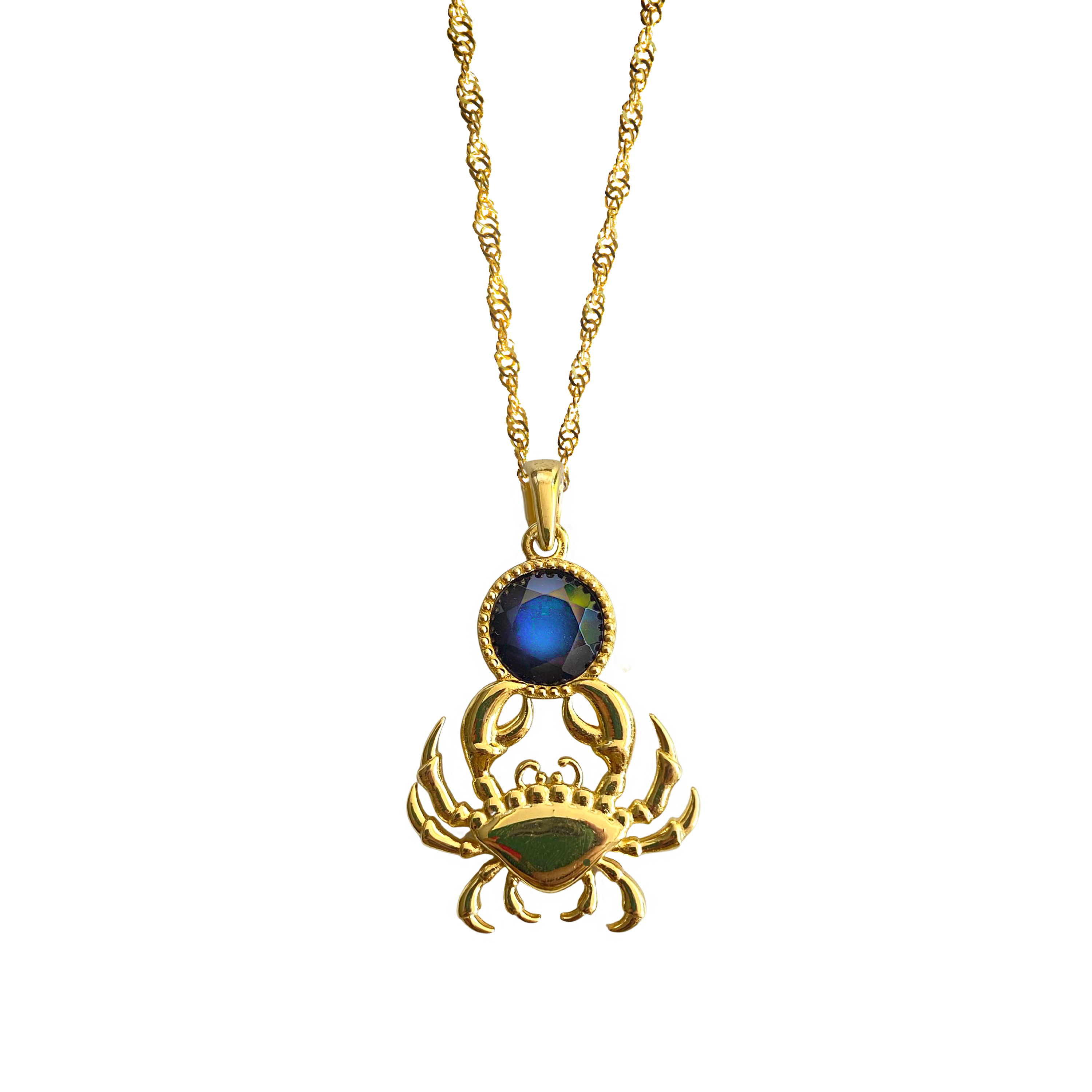 Gold cancer necklace deals