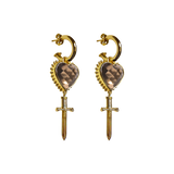 JULIET Earrings | Smoky Quartz
